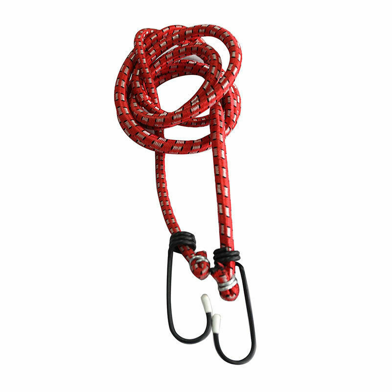 Elastic Bungee Cords Hooks Bikes Rope Tie Luggage Car Strap Roof Rac.l8