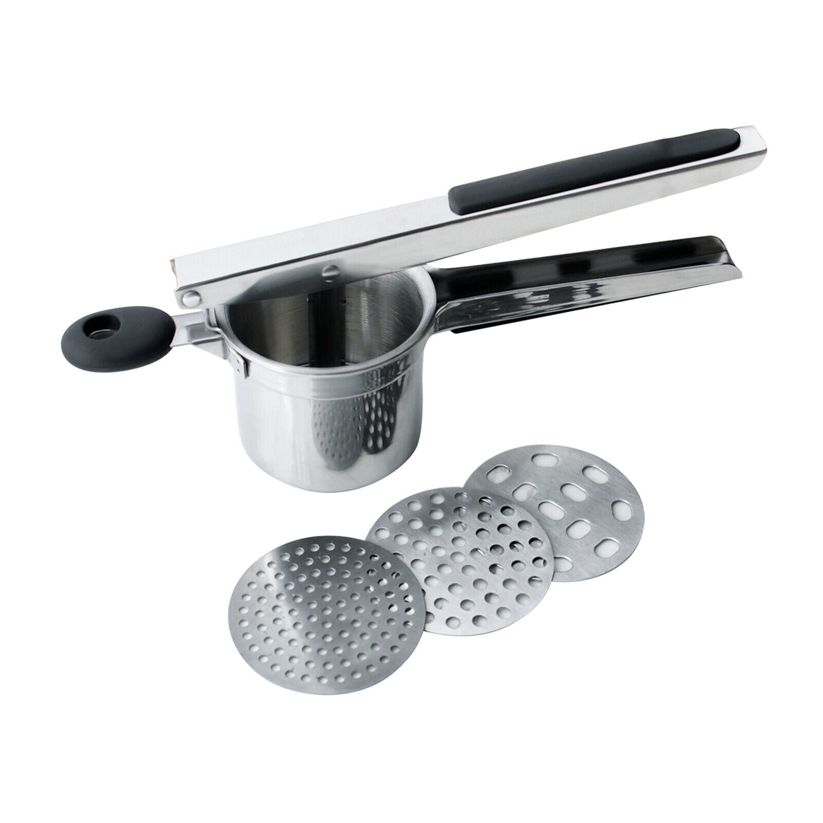 Stainless steel potato Ricer fruit masher for potatoes, carrot sweets
