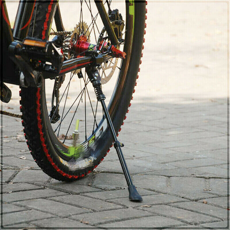 Bicycle Kickstand Parking Rack Mountain Bike Support Side Kick Foot BraceB G Tt