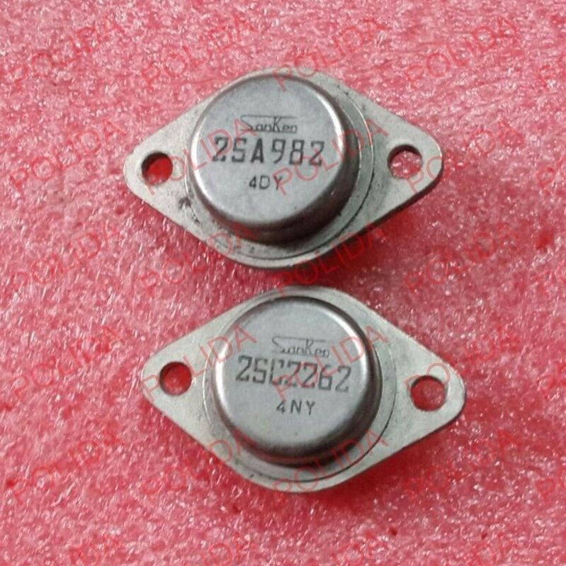 1pairs  Transistor SANKEN TO-3 2SA982/2SC2262 A982/C2262