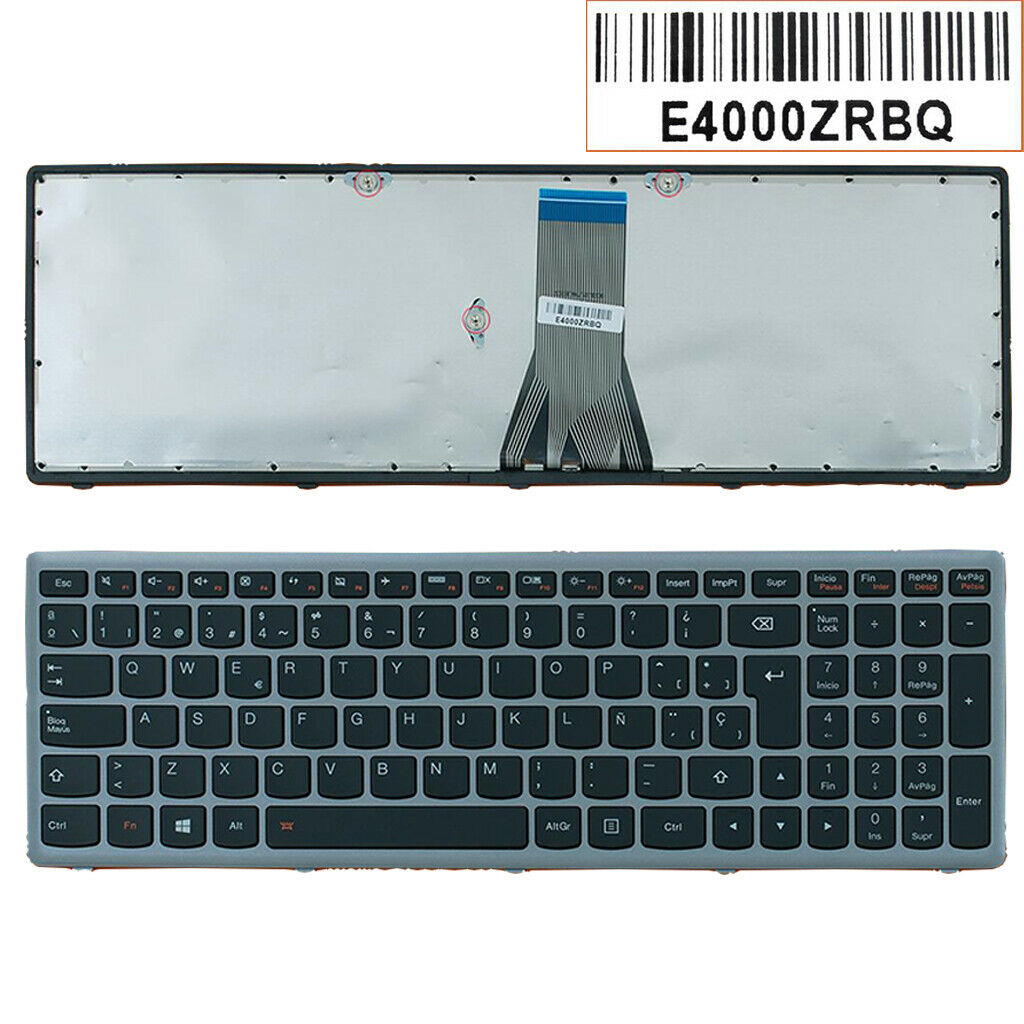 For Lenovo IdeaPad G500S G500H Laptop Standard Spanish Layout Keyboard Black