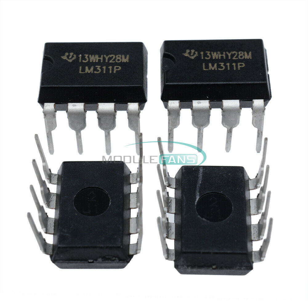 10PCS LM311 LM311P IC DIFF COMP W/STROBE 8DIP IC LM311
