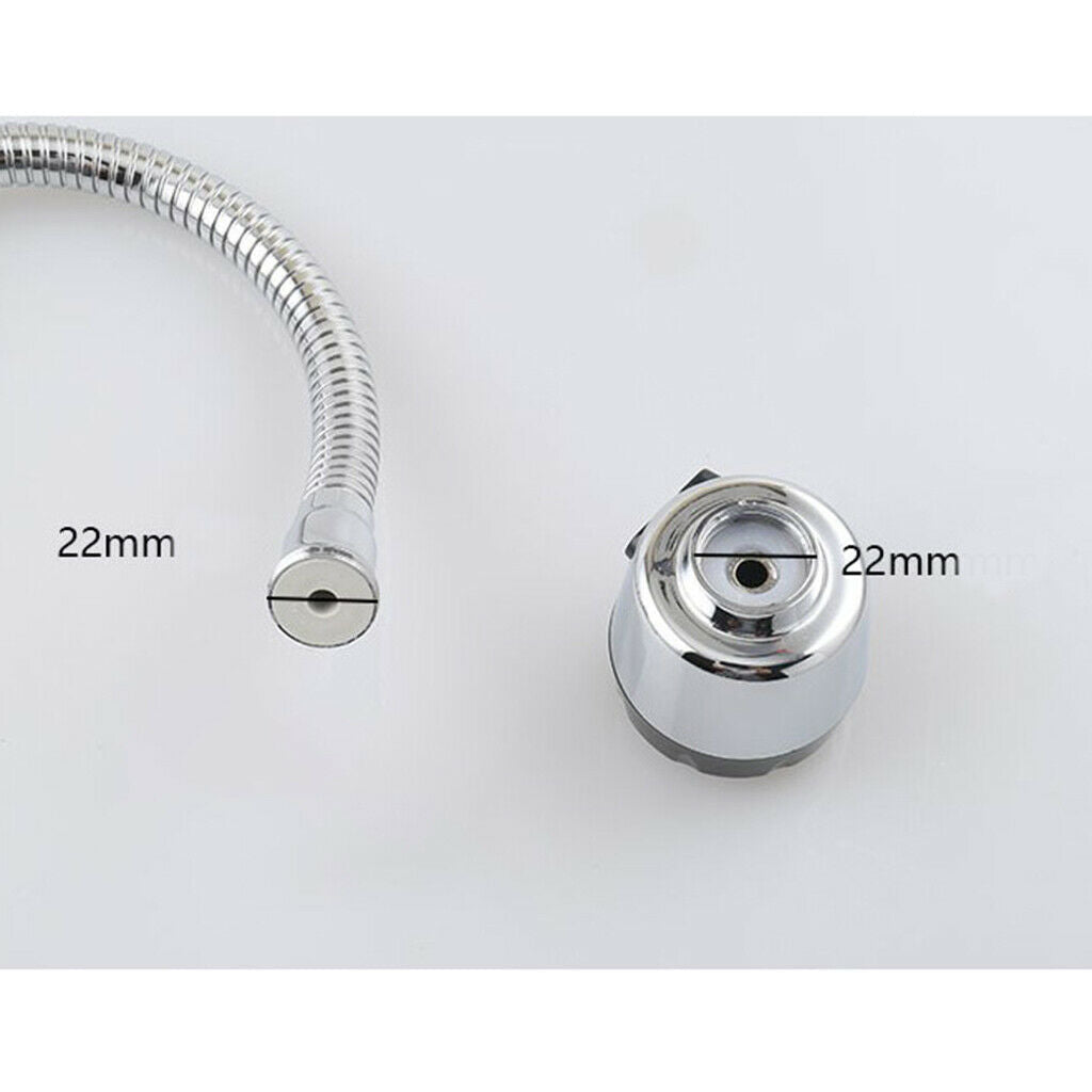 304 Stainless Steel Kitchen Water Faucet Nozzle Sprayer Aerator Pipe Fitting