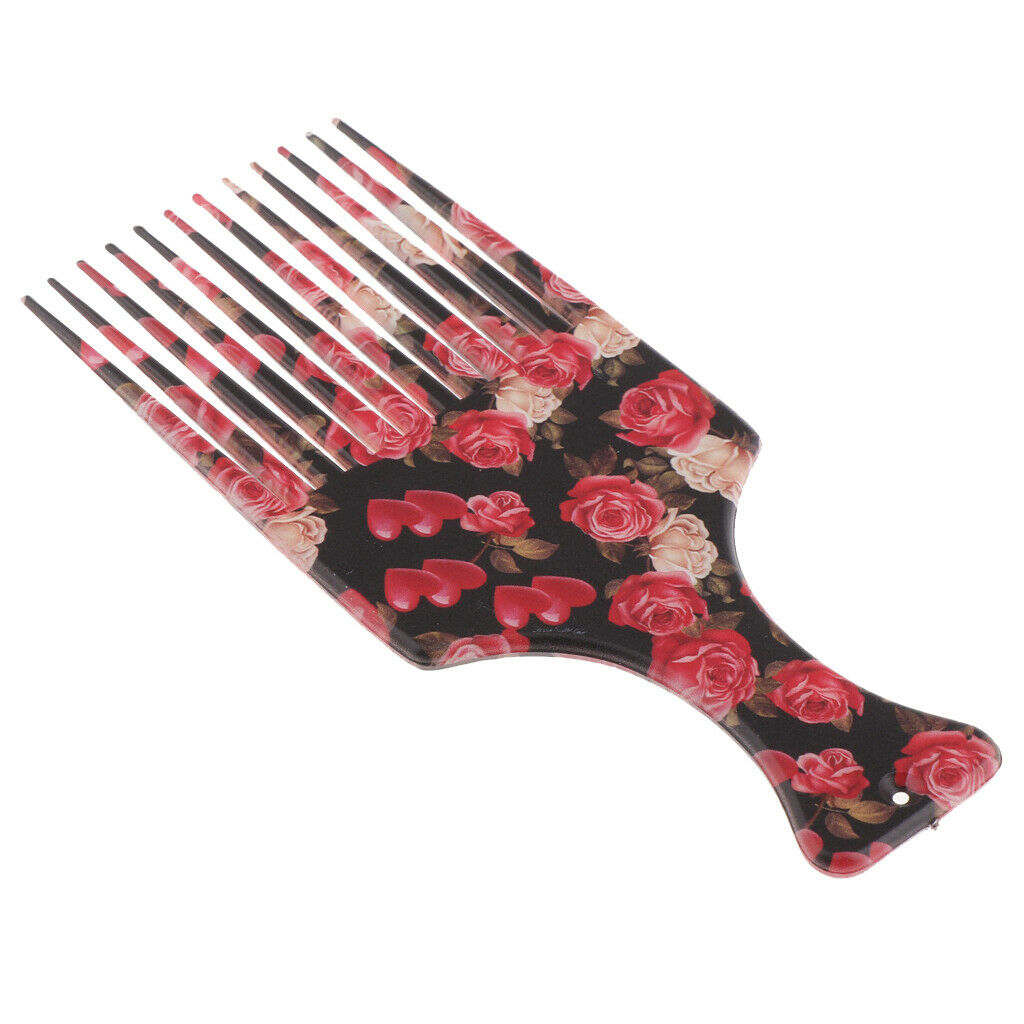 Men Women Oily Hair Comb Hairdressing Slick Back Hairstyle Brush Tool 2 Size