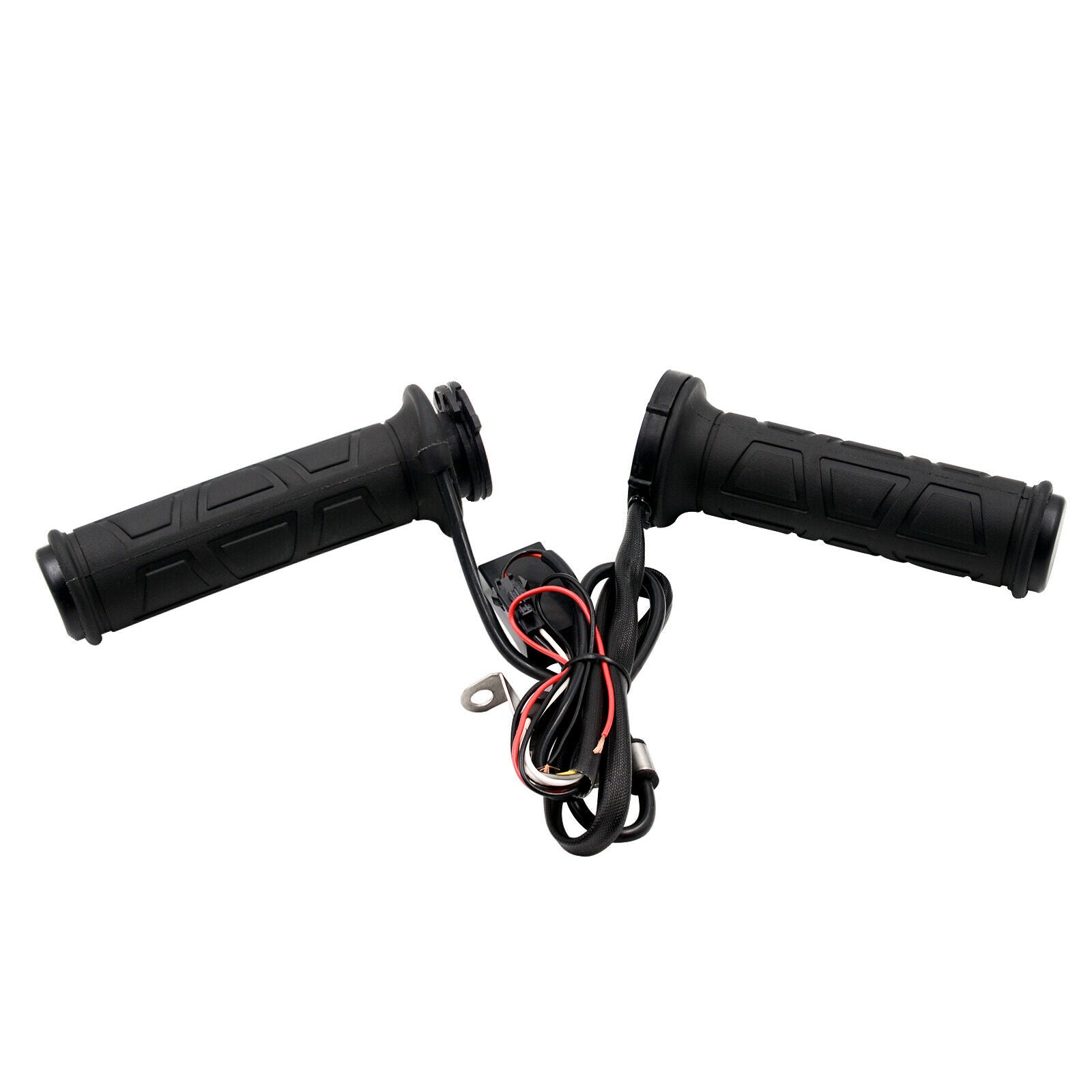 Adjustable Motorcycle Handlebar 22mm Electric Heated Handle Heating Grips Set