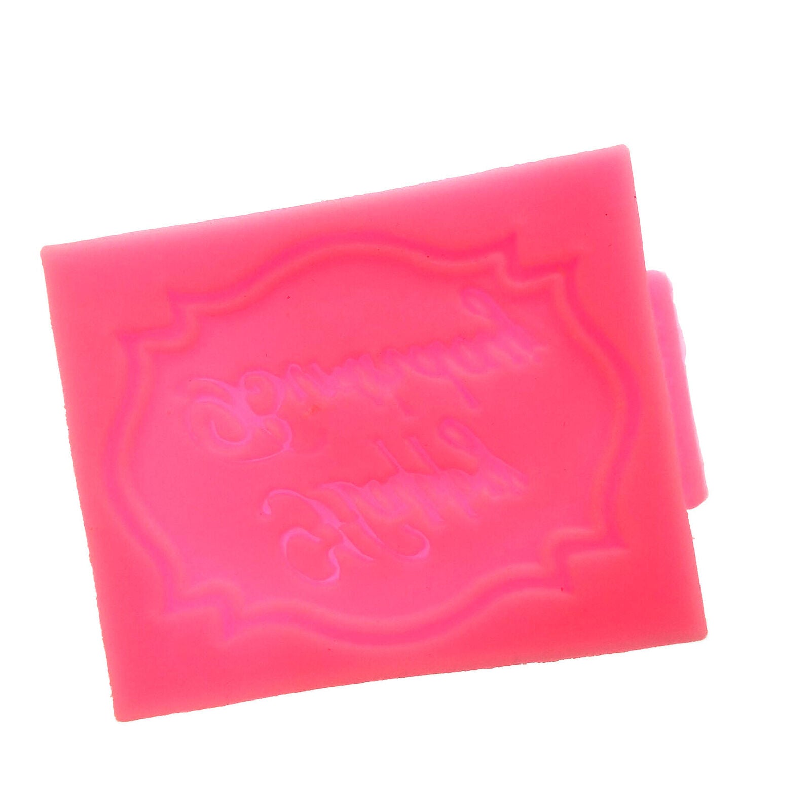 Happy Birthday Silicone Cake Fondant Mould Decorating Chocolate Baking Mold IN