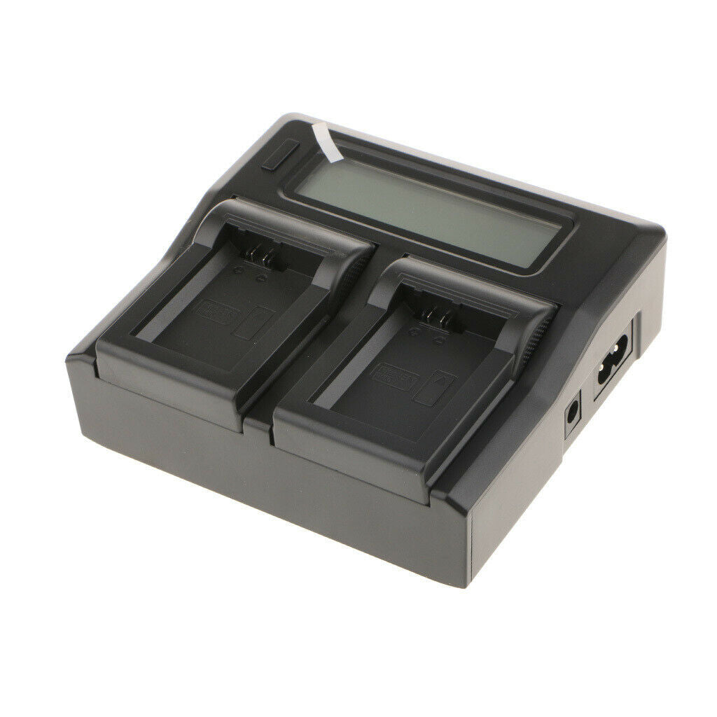 Smart LCD Display Dual Channel  Battery Charger for Sony A7R A5100A6000A6300