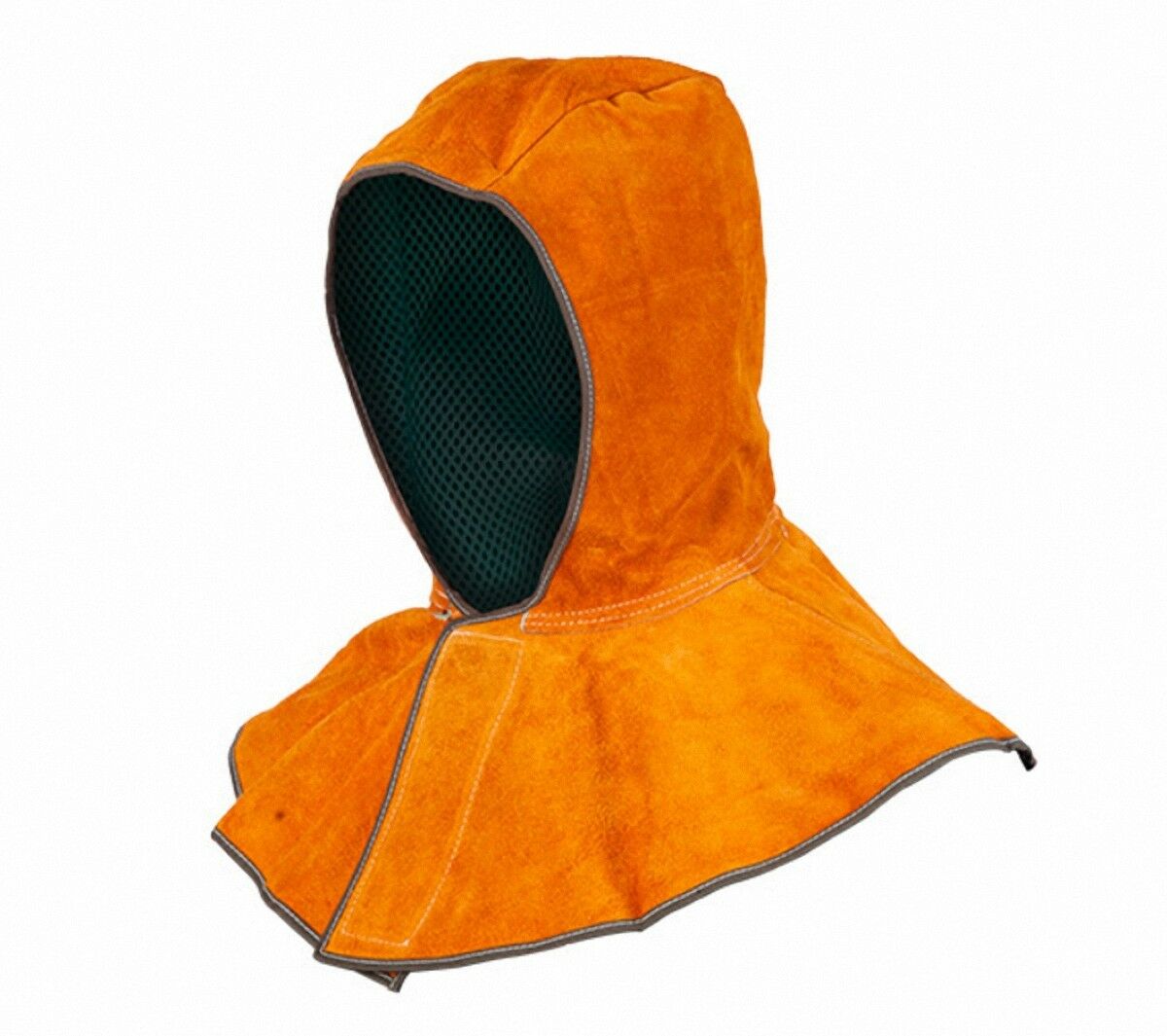 Universal Leather Shawl Cap Cape Hat Dust Cover Welding Protective Equip