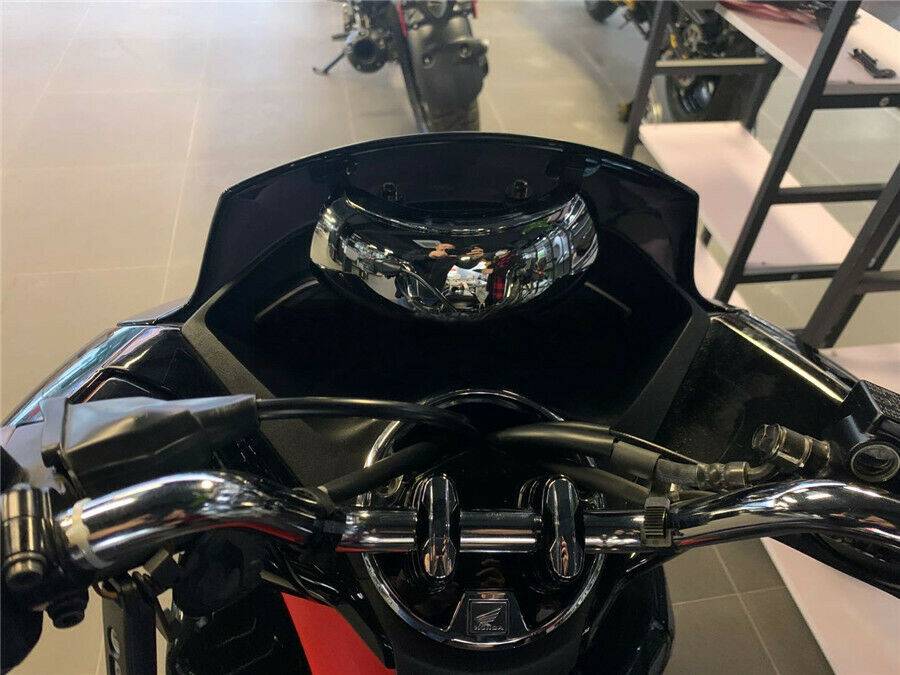 High Quality PC Motorcycle Windshield Ultra Wide Angle Rearview Mirror Universal