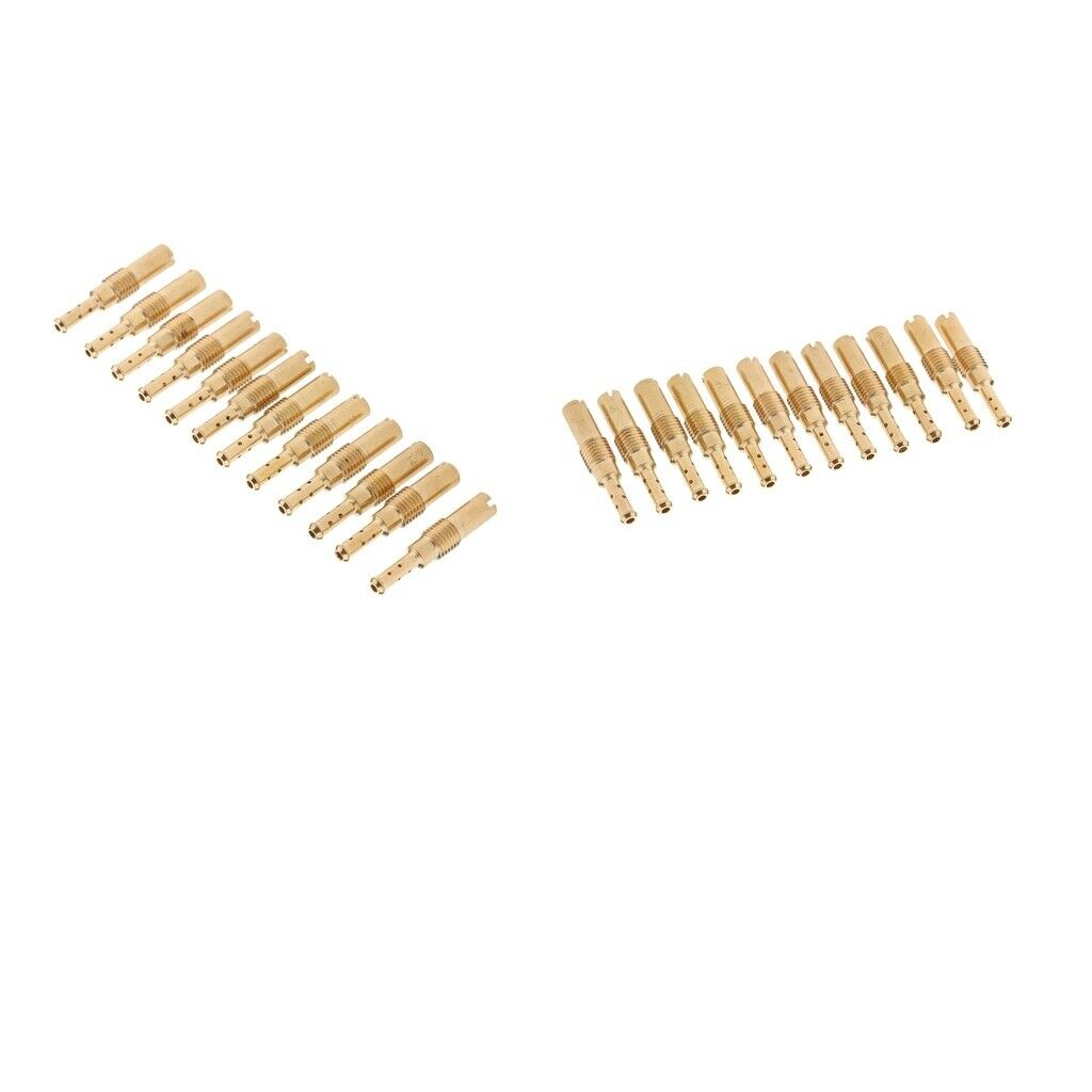24 Pieces Slow/Pilot Jet Needle Set For Motorcycle PWK    OKO CVK 35-60