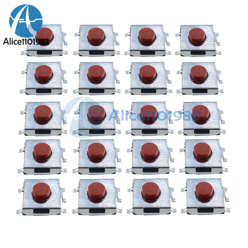 20PCS 6X6X3.1mm SMD Tactile Push Button Switch Tact Switch 6*6*3.1mm