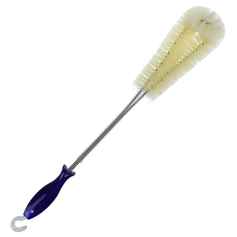 40CM Long Handle Flexible Bottle Cleaning Brush Kitchen Teapot Cleaner Tool N TL