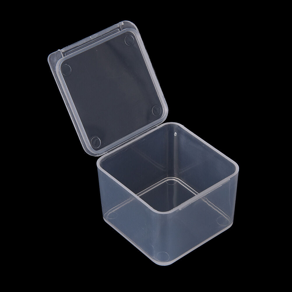 New Small Travel Clear CG Transparent Storage Box Case PU Superhard Plasti.l8