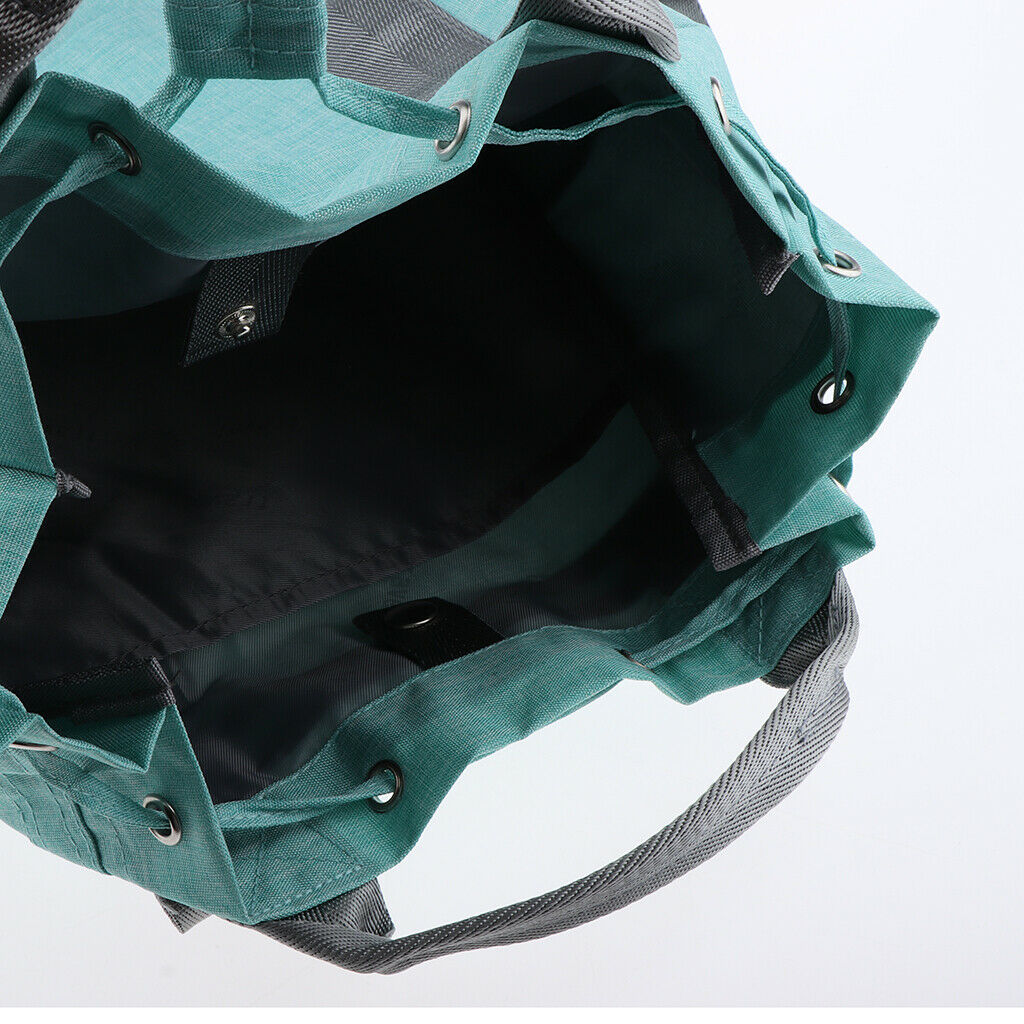 Men Women Causal Backpacks Waterproof Drawstring Bag Travel Backpacks Green