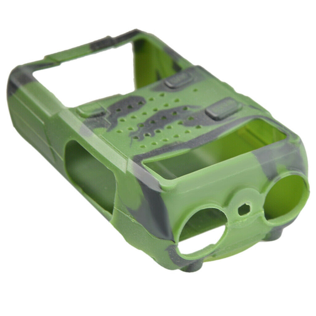 Prettyia 5x Silicone Cover Shell for   UV5R UV-5RA UV-5RB UV-5RC