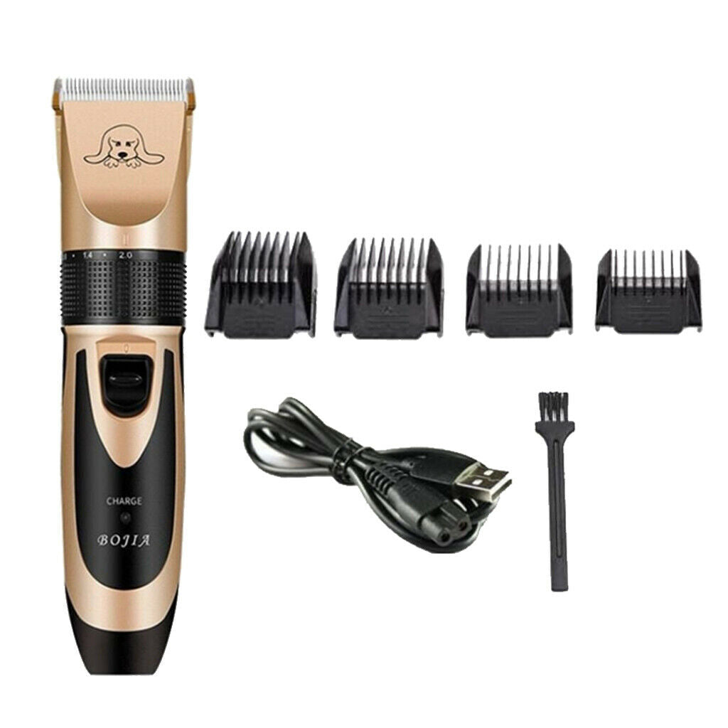 Dog Pets Hair Trimmer USB Rechargeable Pet Clippers, Professional Grooming