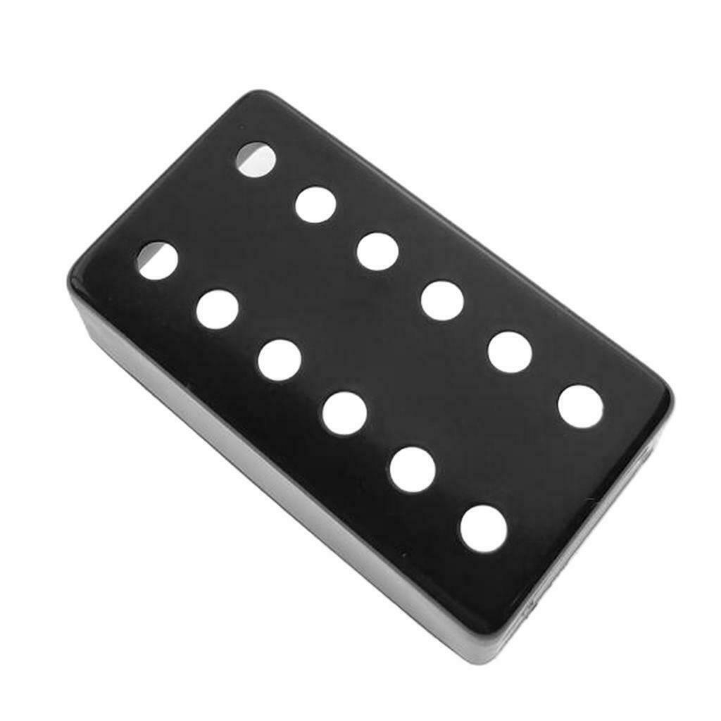 Exquisite Durable Copper Material Electric Guitar Pickup Cover (Black)