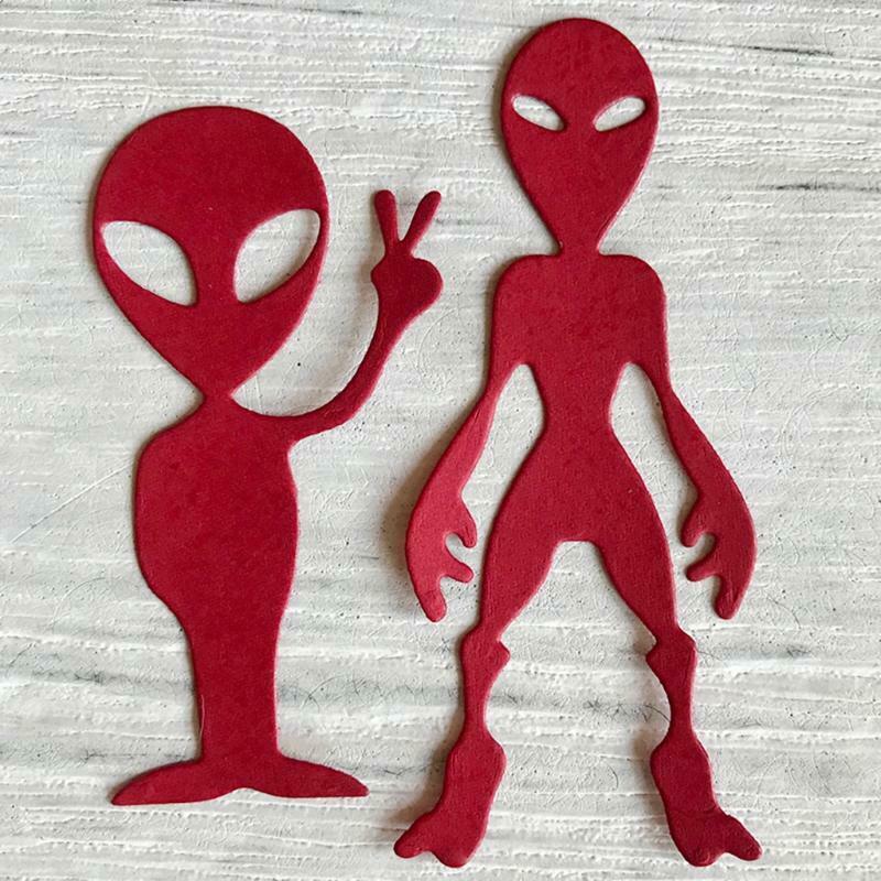 Two ET Carbon Steel Cutting Dies DIY Scrapbooking Photo Album Embossing Paper