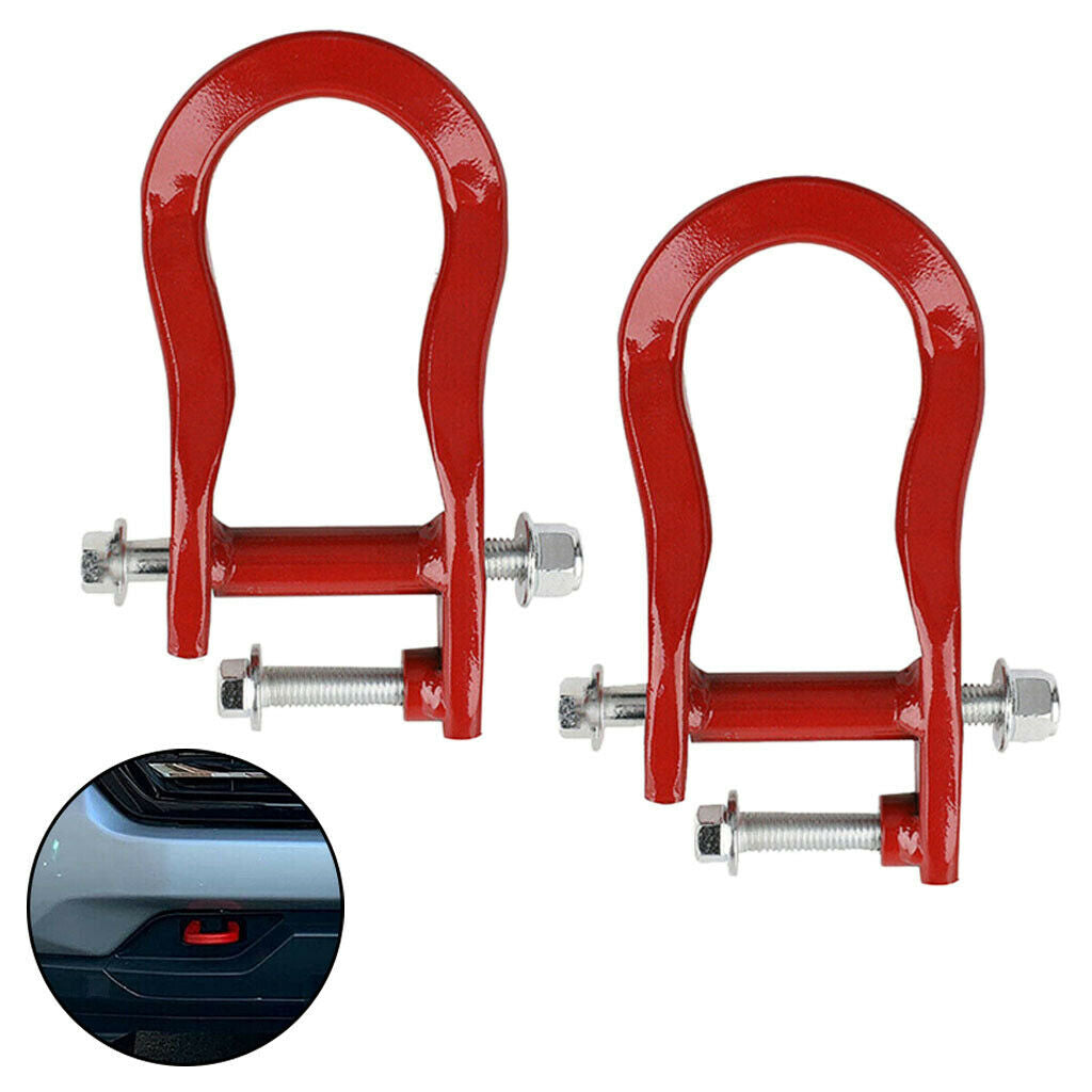 2x Car Front Tow Hooks for Chevrolet Silverado1500 LD 2019 Replace Parts Acc