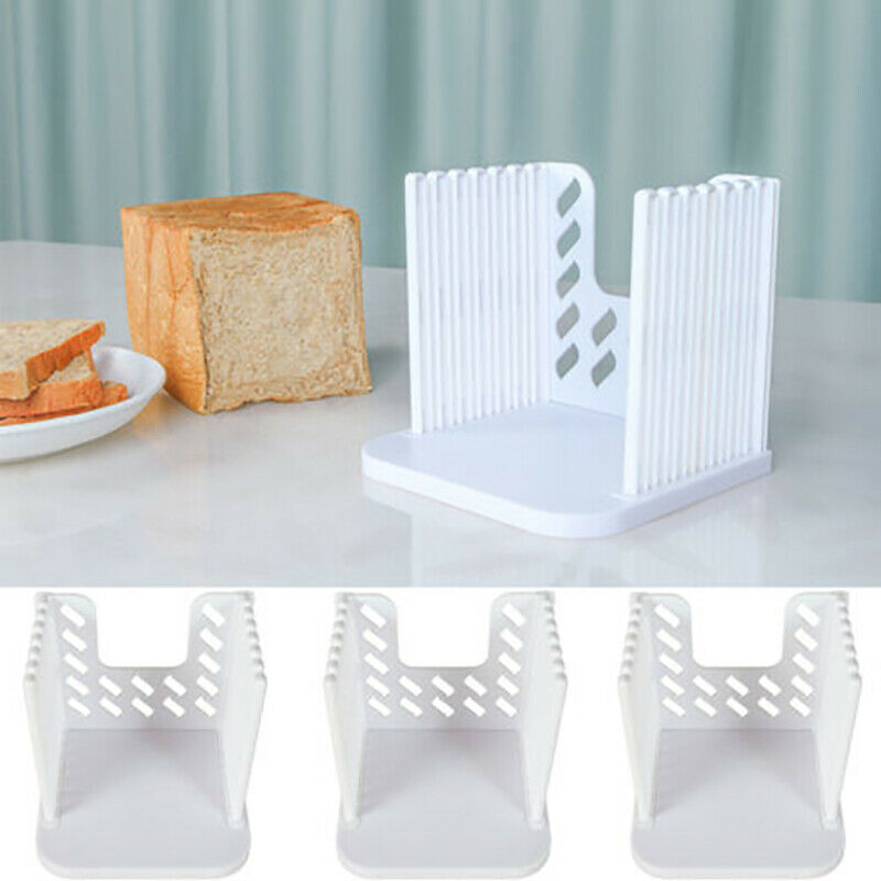 Bread Slicer Cutter Mold Maker Slicing Cutting Guide Loaf Toast Kitchen ToolBDA