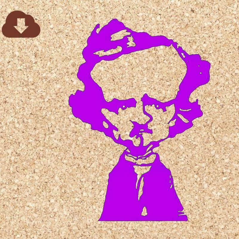 Man Metal Cutting Dies Stencil DIY Scrapbooking Album Paper Card Template Mold