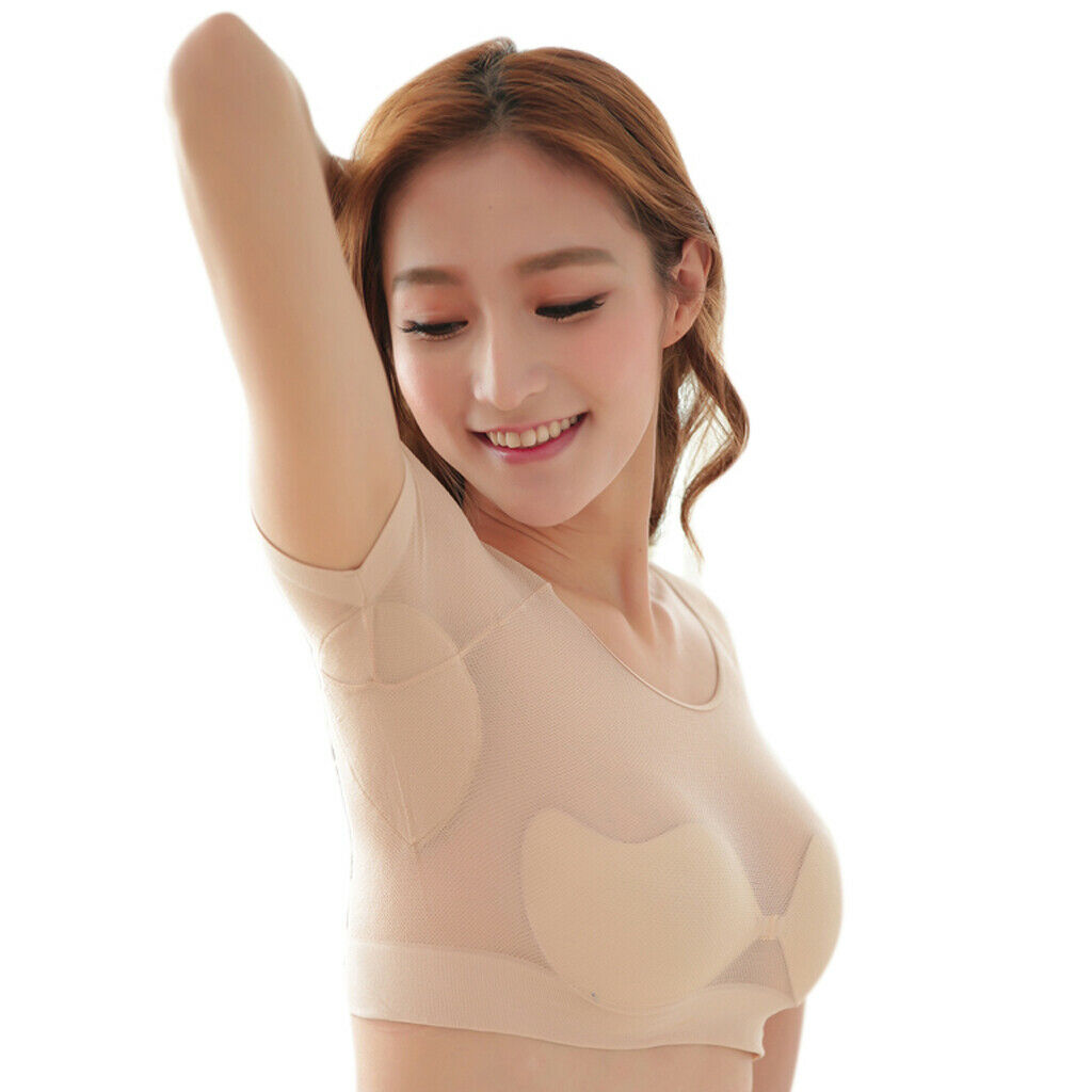 Forearm Sweat Pads Sweat Absorbing Shield T-shirt Armpit Sweat Pads,