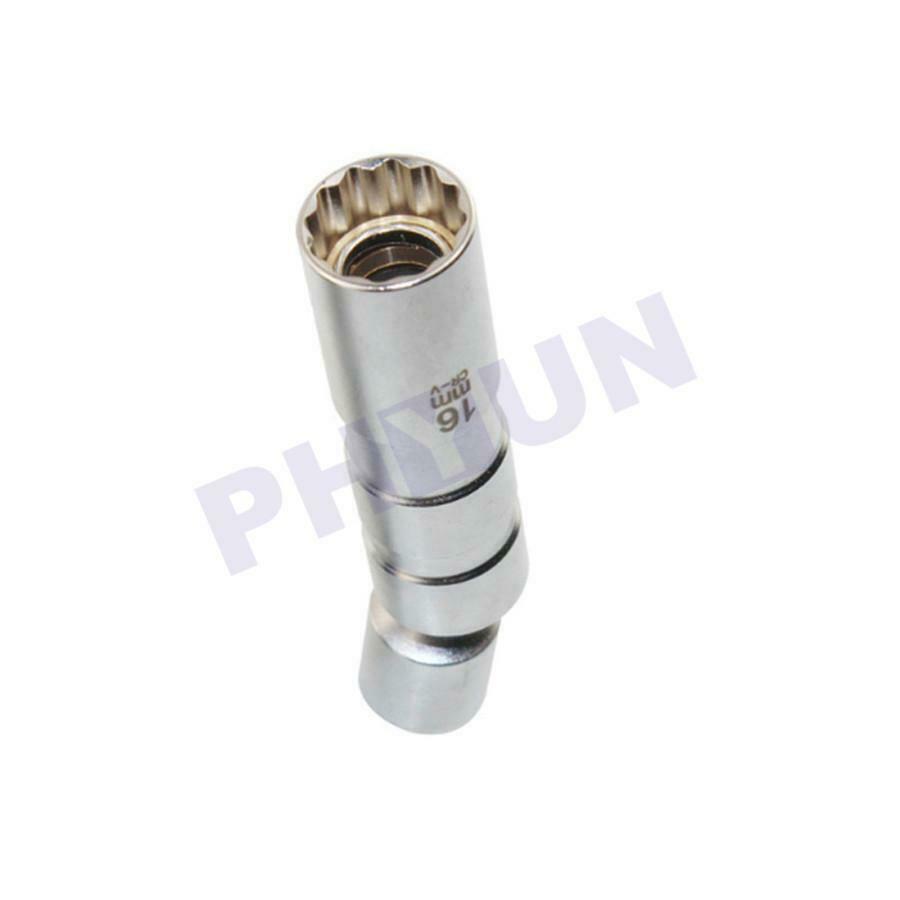 16MM Point Remover Wrench Spark Plug Socket Thin Wall 3/8" Drive For BMW USA