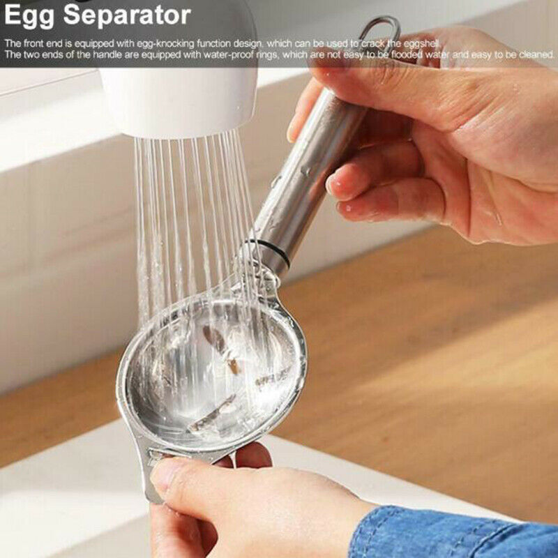 Stainless Steel Egg White Yolk Separator Divider Filter Kitchen Cooking G.l8