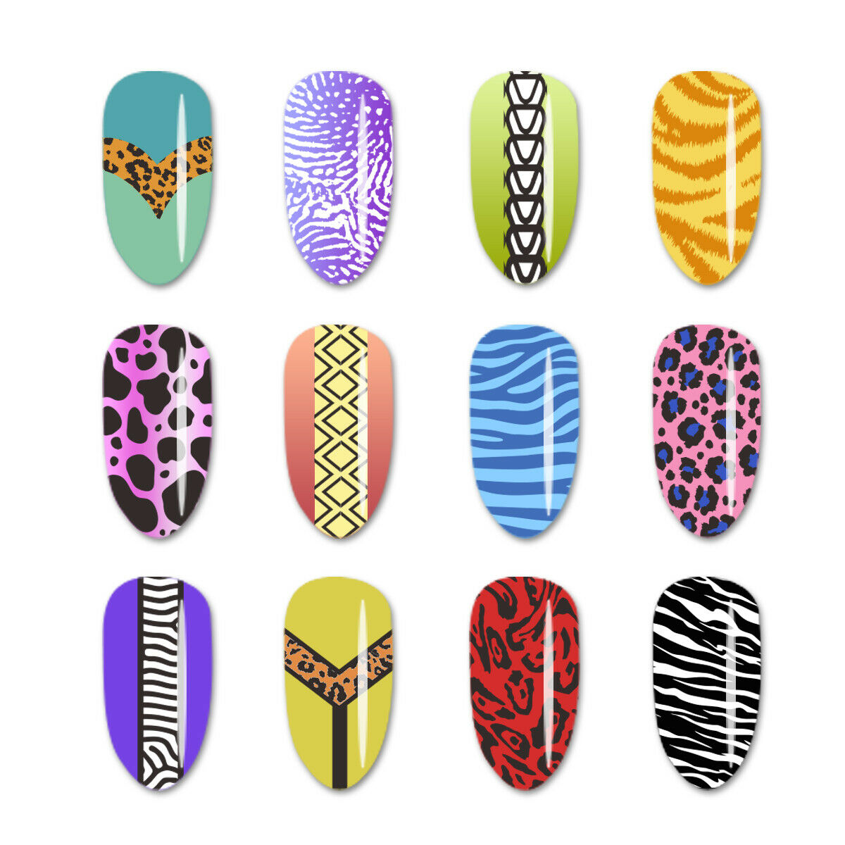 BeautyBigBang Nail Stamping Plates Natural Animal Leopard Print Nail Art HN US