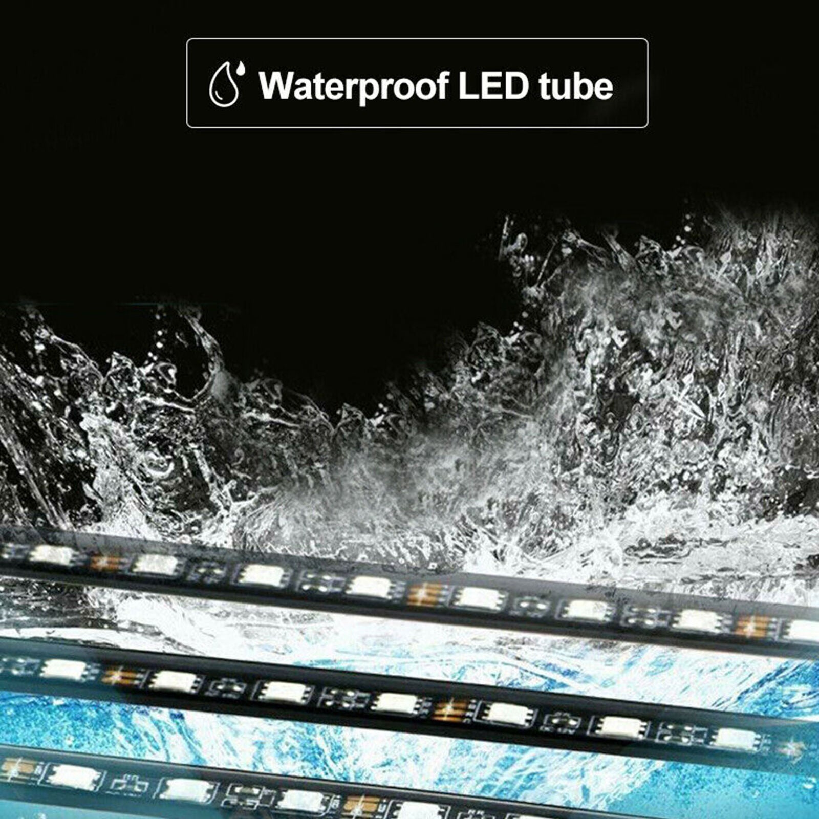 RGB LED underbody lighting Auto Underglow Body Atmosphere Lamp APP Control