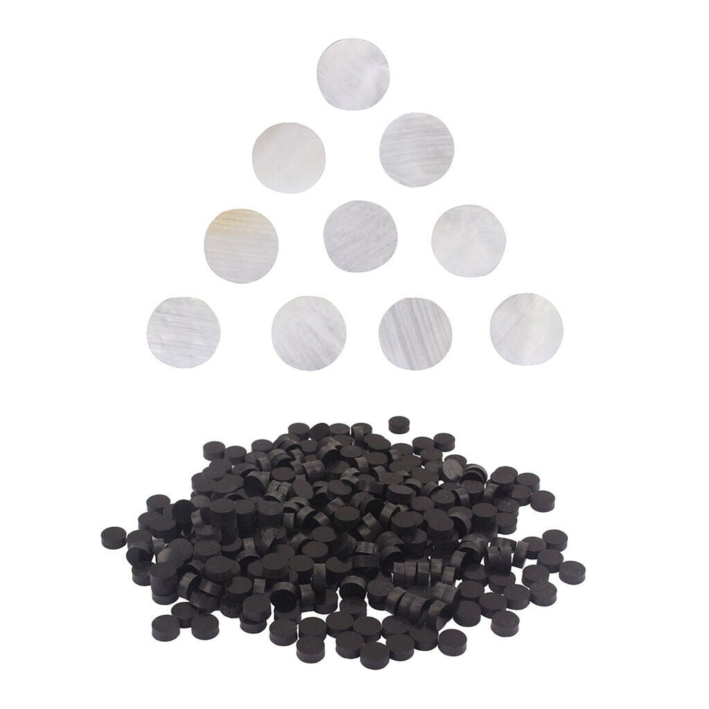 Fingerboard Frets Inlaid Dots + 10Pcs Nacre Dots Inlaid Marker