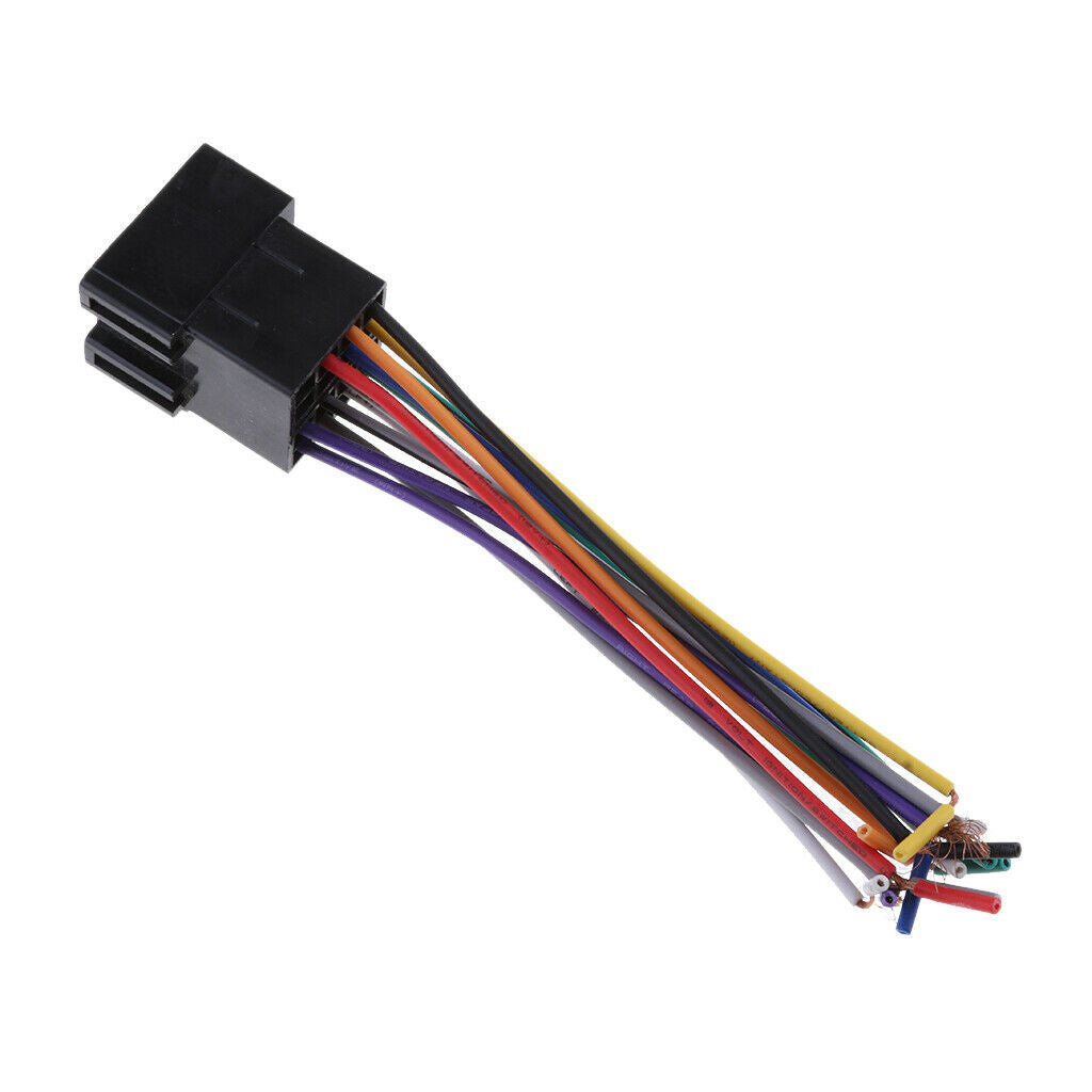 Universal ISO Car Radio Adapter Female Socket Wire Harness Connector