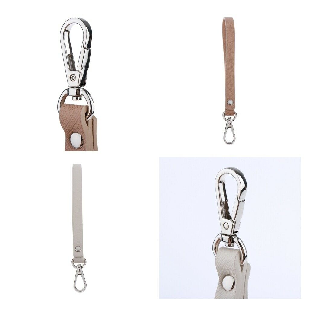 2 Pieces Wrist Strap Replacement for Clutch Purse Handbag Keychain Strap
