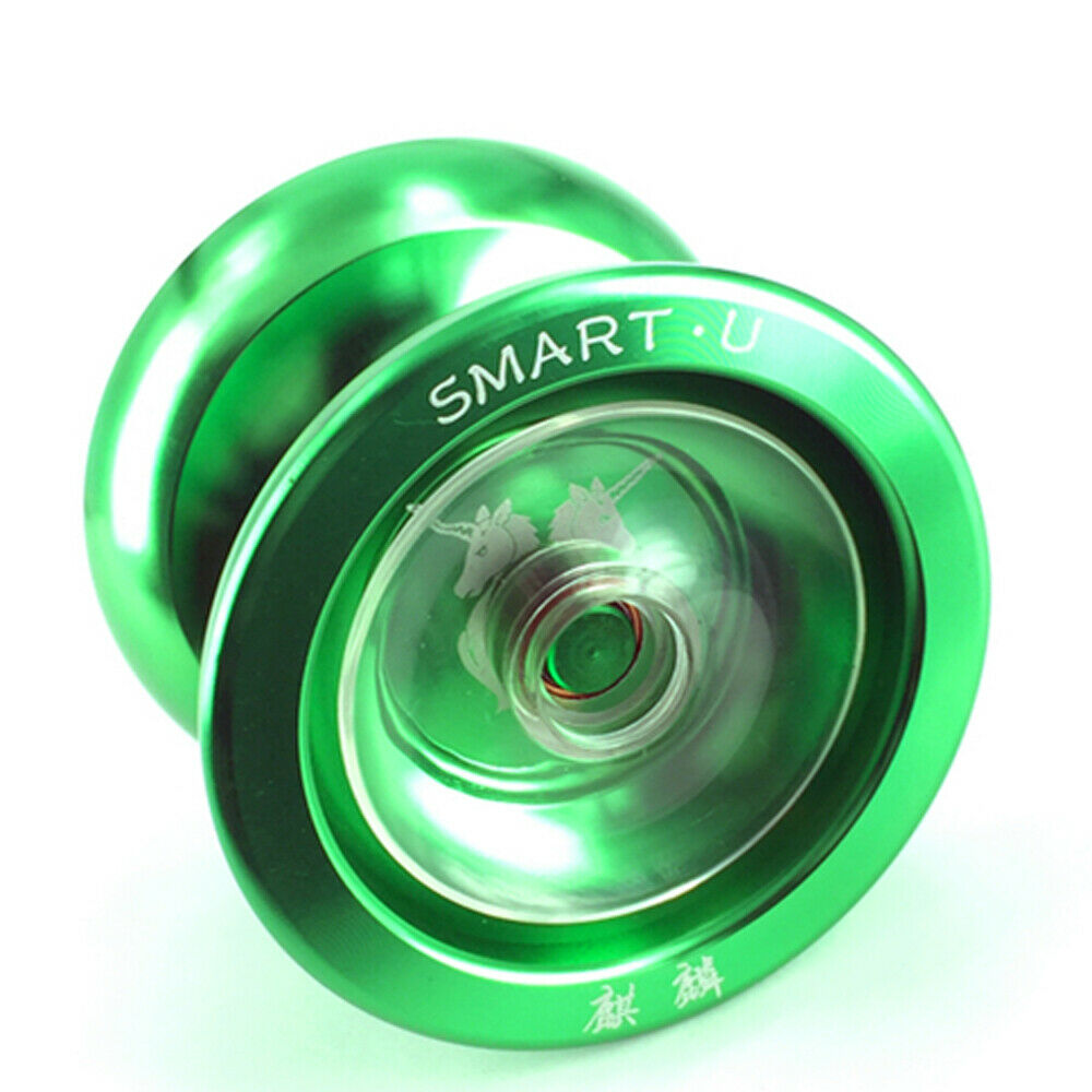 New Professional YoYo Ball Bearing String Trick Alloy Kids Toys Green Outdoor