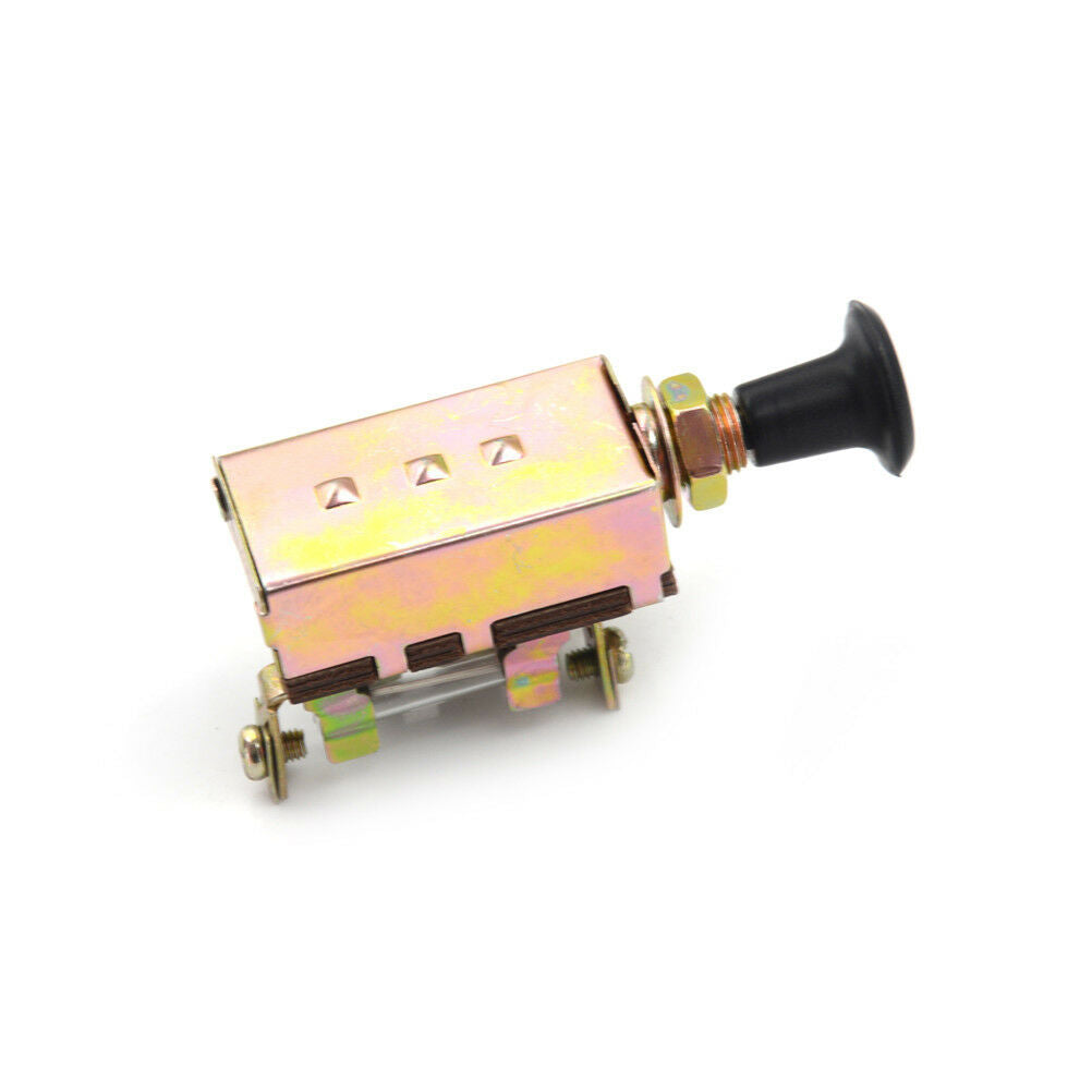 Universal DC 12V 5A Car Headlight Latching 2 Position Pull Push Switch  F.l8
