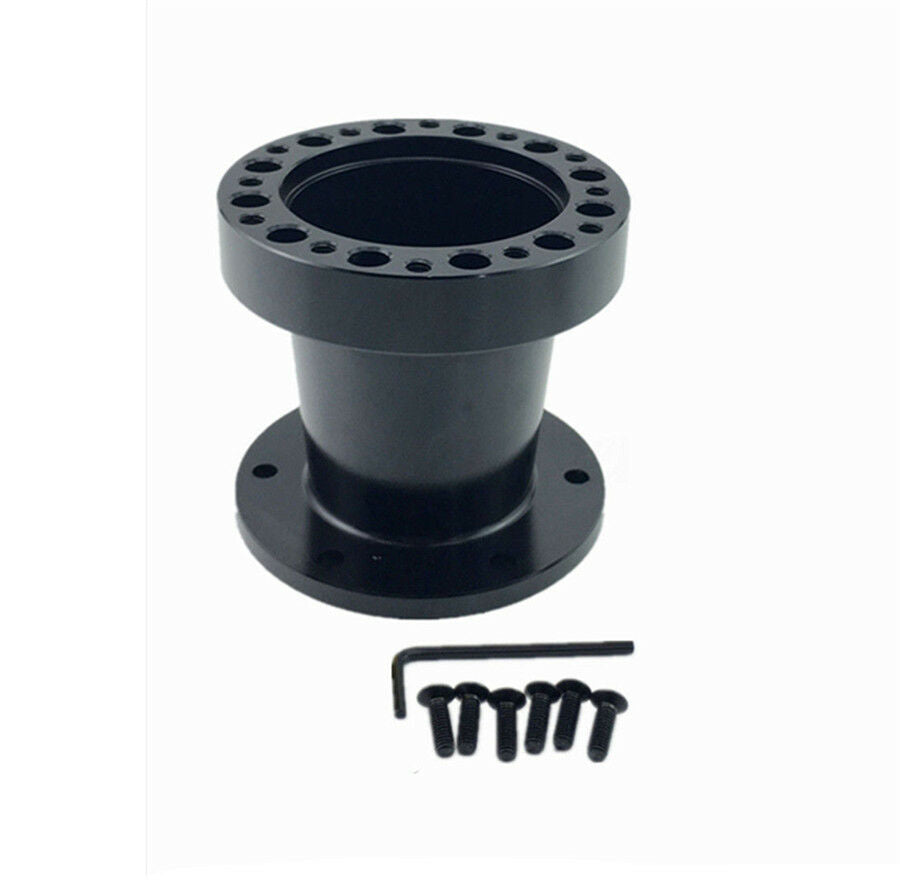 -XNUniversal 3 Inch 76mm Aluminum Spacer For Steering Wheel Hub Adapter Boss Kit