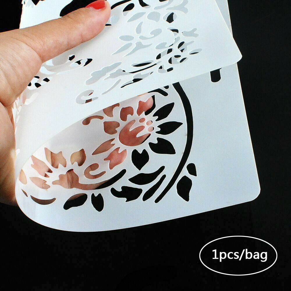 Funny Fondant Cake Decorating Lace Stencil Mould Border Icing Molds Tools