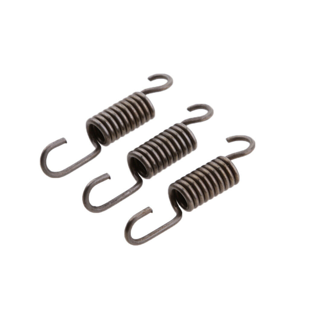 9 Pieces 2 Stroke Engine Parts Clutch Pads Spring for 49cc Mini Pocket Bike