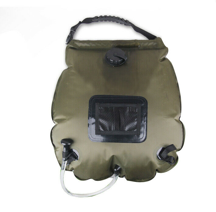 20L / 5 Gallon Energy Shower Bag Outdoor Camping Hiking PVC Hose