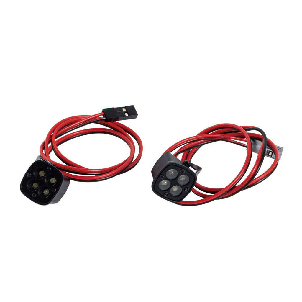 1/10 RC Car LED Lights Replace for Axial SCX10 90046 Traxxas TRX-4 TRX6 D90
