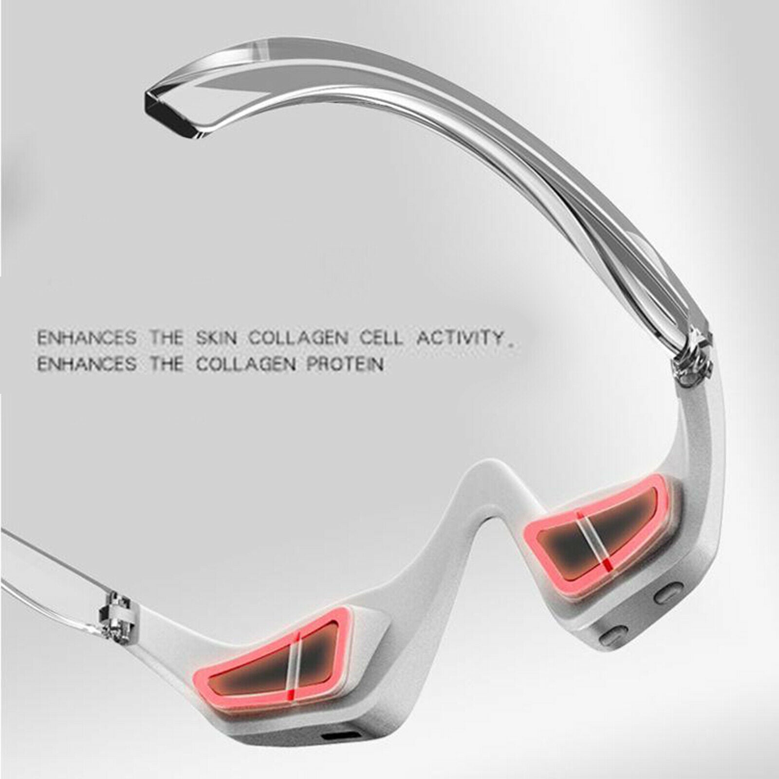 Sonic Vibration Eye Massager Rechargeable for Relieve Eye Strain Puffiness
