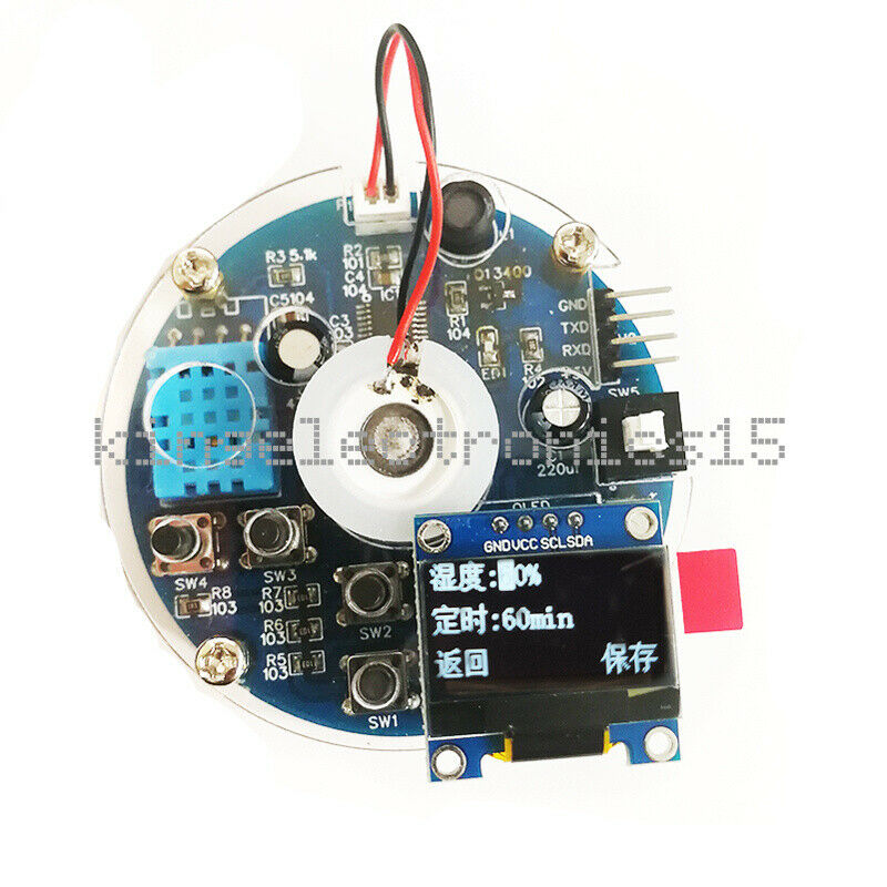 DC 5V 2W Humidifier Switch Humidity Control Spare Part DIY Kit Unassembled