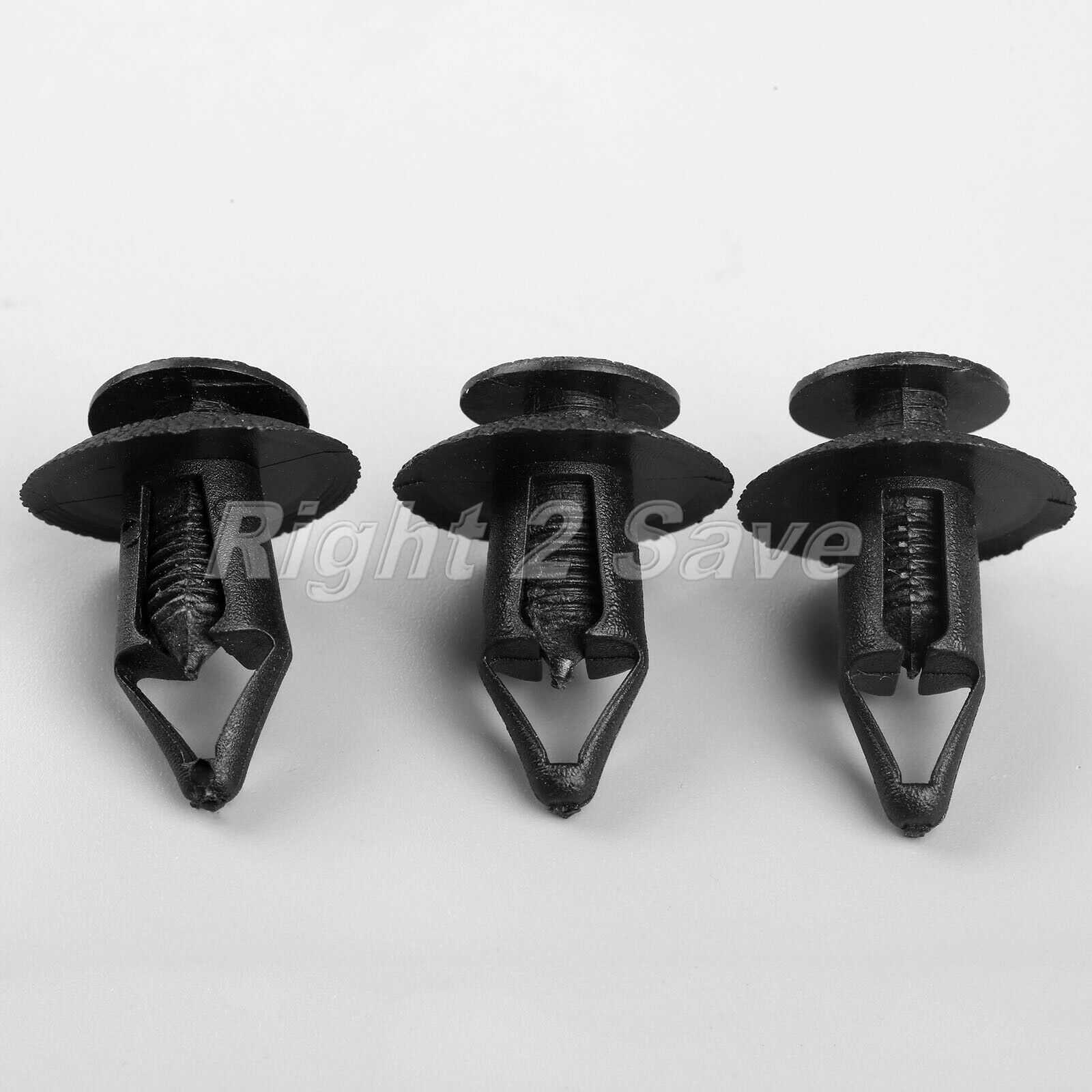 50pcs 8mm Plastic Fender Fastener Clips Rivet Mud Flaps NA01-56-145