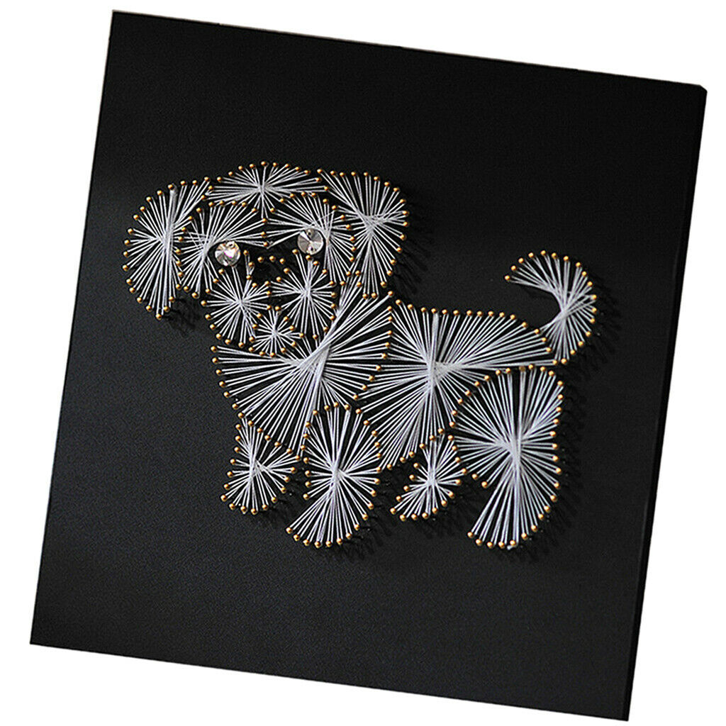 Dog string art kit for kids, and arts