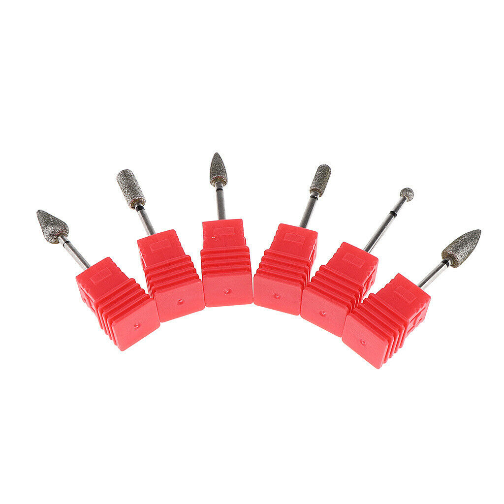 2.35mm 3/32 inches Carbide Drill Bits Set for Natural & Artificial Nails, Pack