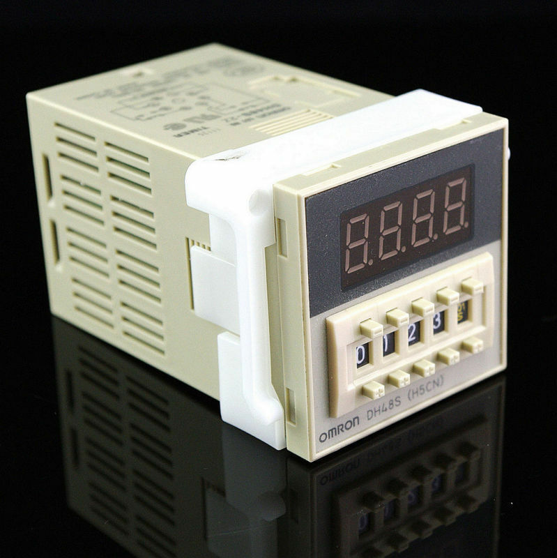 220VAC New Programmable DH48S-2Z Time Delay Relay Counter