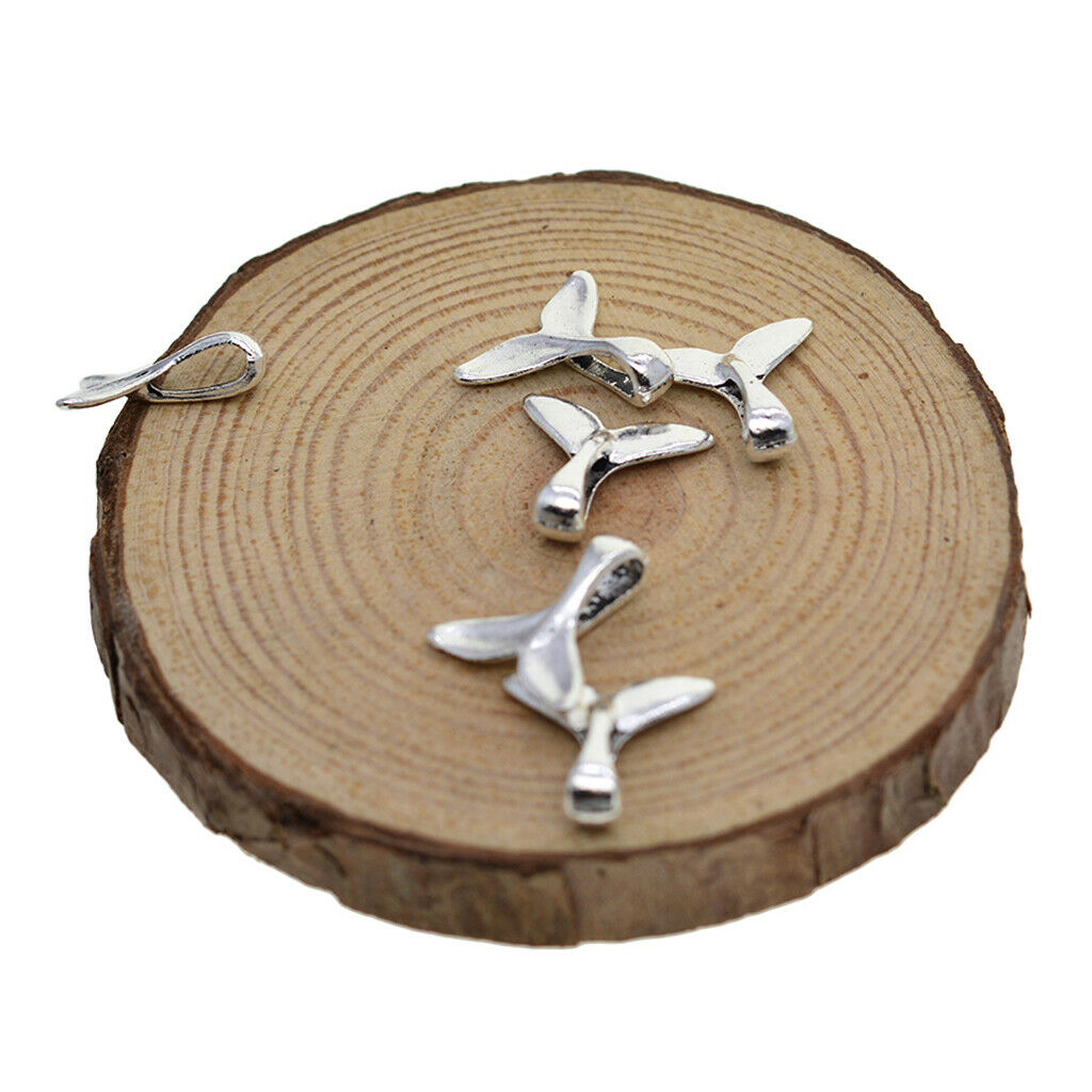 100 pieces mermaid fishtail jewelry accessories crafting charms