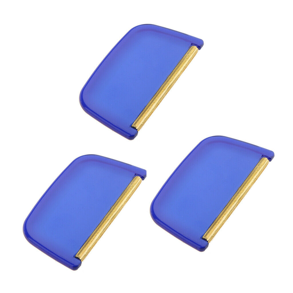Set of 3pcs Wool Comb Textile Brush Clothes for Shaving, Removing Pills From