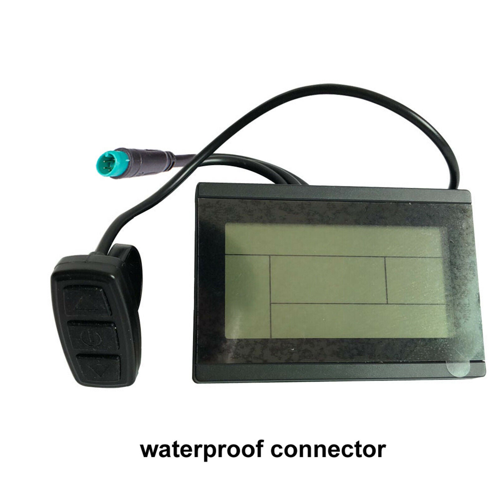 24/36/48V Electric Bicycle e-Bike LCD Display Meters Panel Remote Control