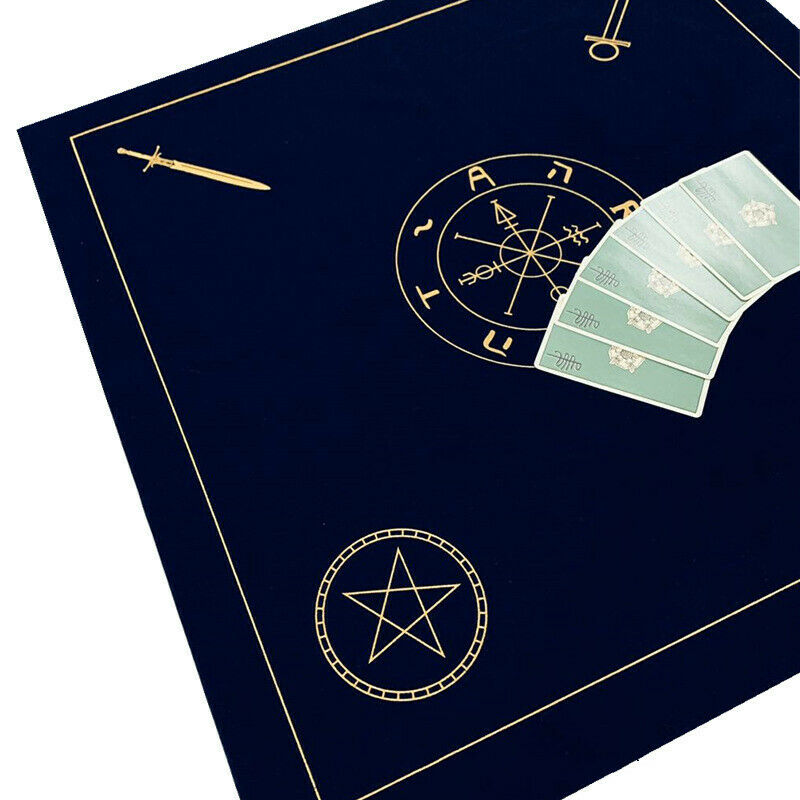 Altar Tarot Cards Cloth Tablecloth Divination Wicca Props Velvet Portable Sack